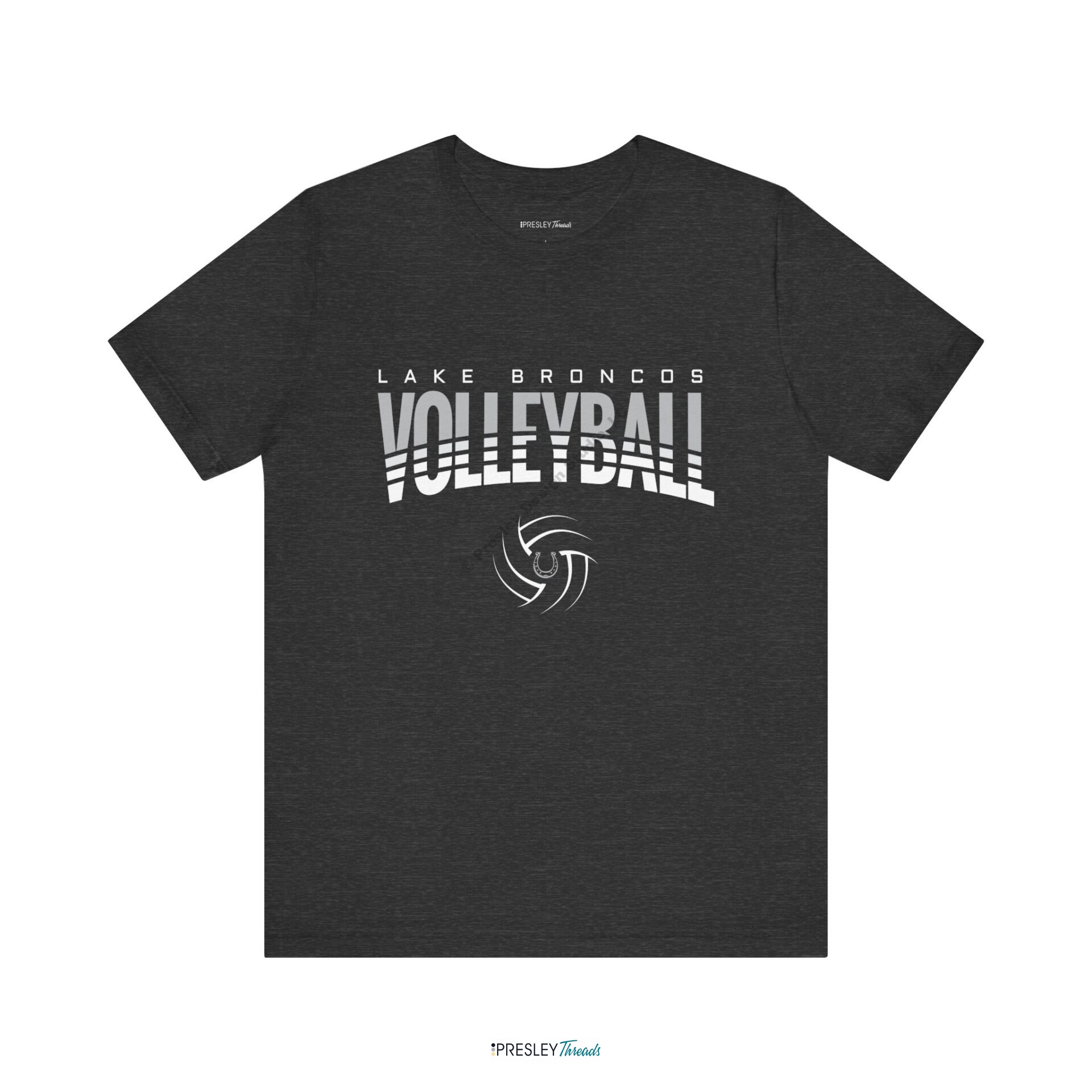 Lake Broncos Volleyball | Unisex Short Sleeve Tee Lake Broncos Volleyball | Unisex Short Sleeve Tee - Image 4
